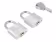 Produktbild: ABUS Vorhangschloss Titalium 64TI/30 2er Pack Torschloss, Spezial-Aluminium, 2er Pack, gehärteter Stahlbügel