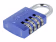 Produktbild: ABUS Zahlenschloss 145 color 145/40 Color Rainbow Kofferschloss, Spindschloss, Aluminium-Vorhängeschloss