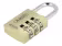 Produktbild: ABUS Zahlenschloss 165/30 Messing-Vorhängeschloss, Zahlencode, Kofferschloss/Spindschloss