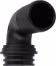 Produktbild: Agrotop Schlauchanschluss Ø Tülle 40 mm 90 ° gebogen, für Überwurfmutter/O-Ring G 2 IG BSP, 10672