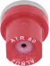 Produktbild: Agrotop Hohlkegeldüse Albuz® ATR, rot, Keramik, 13244
