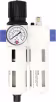 Produktbild: Airpress Wartungseinheit 1/2 AG, Ansaugleistung 2.620 l/min, vertikales Manometer, doppelte Skala (Bar/PSI)