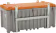 Produktbild: Cemo Werkzeugkiste CEMbox 750 l 170 x 80 x 86 cm, mit Kranösen, Krangestell und Seitentür, PE (Polyethylen)