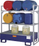 Produktbild: Cemo Regal 360 132 x 130 x 80 cm 2 x Gitterrost, Fassauflage 6 x 60, Stahl-Wanne, 10253