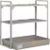 Produktbild: Cemo Regal 360 132 x 130 x 80 cm 2 x Gitterrost, Fassauflage 6 x 60, GFK-Wanne, 7642