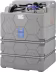Produktbild: Cemo AdBlue-Tankanlage Cube Indoor Basic, grauer Kunststofftank mit Zapfpistole und Pumpe