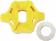 Produktbild: Lechler Bajonettmutter Twistloc, gelb, SW 8/10, mit Dichtung, 0652045602002