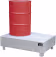 Produktbild: BAUER® SÜDLOHN Auffangwanne WM 2/200 v für 2 x 200 l-Fass, 1.200 x 365 x 800 mm, Auffangvolumen max. 215 l