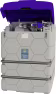 Produktbild: Cemo Tankanlage Cube Adblue® Outdoor Basic 2.500 l, für AdBlue®, stationär, 230 V-Pumpe