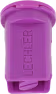 Produktbild: Lechler Air-Injektor Schrägstrahldüse IDKS, 80-025, purple, POM (Polyoxymethylen), 6JS3865600000