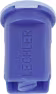 Produktbild: Lechler Air-Injektor Schrägstrahldüse IDKS, 80-030, blau, POM (Polyoxymethylen), 6JS4065600000