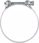 Produktbild: Hücobi Spannbackenschelle, 98 – 103 mm, Stahl, verzinkt, 1521 098103
