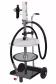 Produktbild: SAMOA® Druckluft-Füllmeister DPZ-2/50 mobil, Fettfolgedeckel 340-393 mm, Staubschutzdeckel 383–433 mm 41540
