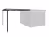Produktbild: Biohort Seitendach 282 x 315 cm dunkelgrau, metallic für HighLine