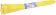 Produktbild: KERBL Fesselband Quick Strap Shoof gelb, 34 x 3 cm, 5 St. 20193