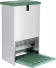 Produktbild: Futterautomat 20 kg mit Trittklappe, Metall, für Hühner, 9373