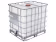 Produktbild: IBC-Container 1.000 Liter mit Metallgitter und rotem Verschluss