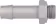 Produktbild: Wabco Schlauchstutzen M 16 x 1,5 AG, Tülle 13 mm, für Bremsschlauch Druckluft, 893 129 403 2