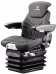 Produktbild: Grammer Traktorsitz Maximo® Comfort Plus, mit Sitzheizung, luftgefedert, Stoff, anthrazit/grün/silber
