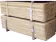 Produktbild: Vierkantpflanzpfahl Holz, Akazie 25 x 25 mm Pack á 25 Stück