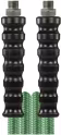 Set: Hochdruckschlauch Easyfarm 365+ in Grün mit schwarzen Anschlussstücken und 3/8" Außengewinde