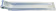 Produktbild: TRAILER POOL Klappscharnier Länge 320 mm, B x H x S: 56 x 150 x 2,5 mm, M-Profil, ohne Unterschraubbock
