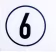 Detailbild: Geschwindigkeitsaufkleber 6 km/h 200 mm