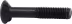 Produktbild: Pöttinger Scharschraube DIN 11014 M 12 x 70 - 8.8, 2 Nasen, für Grubber Synkro