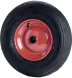 Produktbild: Growi® Komplettrad 400x100, 4.80/4.00 - 8 Rille 4 PR, Achse 25 x 75 mm, Rollenlager
