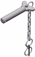 Produktbild: scharmüller Sicherungsbolzen 99 x 20 mm, für Einsätze K80