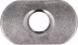 Produktbild: Rockinger Buchse 860 unten, für automatisches Zugmaul - balliger Bolzen Ø 38 mm, zylindrischer Bolzen Ø 25 mm