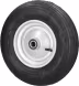 Produktbild: mefro Komplettrad 400x100, 4.80/4.00 - 8 Rille 4 PR, Nabe 90 x 25 mm, Kugellager