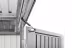 Lifestyle: Biohort Gerätehaus AvantGarde mit Pultdach A6 260 x 260 cm silber, metallic Doppeltür