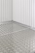 Lifestyle: Biohort Aluminium Bodenplatte 213,5 x 69,5 cm silber
