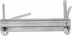 Produktbild: Suevia Achse 6 x 32 mm Edelstahl, mit Splinten, für Trogtränken, Thermotränken, Schwenktröge, Weidetröge