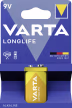 Produktbild: VARTA Batterie Alkaline Longlife Blockbatterie, 6LP3146 9 V/565 mAh, 1 St. Blister