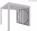 Produktbild: biohort® Lamellenseitenwand für Pergola