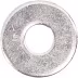 Produktbild: Kotflügelscheibe DIN 9021 6,4 x 18 x 1,6 mm, Stahl, verzinkt, blau passiviert (A2K), 04166
