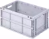 Produktbild: ALUTEC Obstkiste 64 l klappbar, geschlossen, lebensmittelecht B x H x T: 600 x 320 x 400 mm