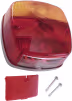 Produktbild: Hella® Schlussleuchte links/rechts 121 x 121 x 56 mm, Schluss-, Brems-, Blink-, mit/ohne Kennzeichenlicht