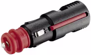 Produktbild: Herth + Buss Stecker 12 – 24 V, 1-polig, Schraubanschluss, mit Buchse und ohne Sicherung
