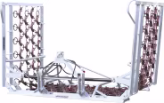 Produktbild: Düvelsdorf Wiesenegge 6,00 m, 4 Reihen, hydraulisch klappbar, verzinkt (Rahmen)