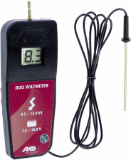 Produktbild: Ako Weidezaunprüfer Digital-Duo-Volmeter Messbereich Zaunspannung 500 bis 13.500 V, Batteriespannung 3 bis 18 V