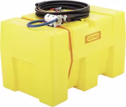 Produktbild: Cemo Bewässerungsanlage BWS 25-PRO PE, PE-Fass, Zahnradpumpe, integrierte Schwallwand (450/600 l), GEKA-Kupplung