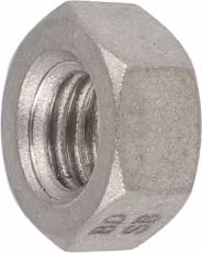 Produktbild: Fendt Sechskantmutter M 8, Stahl, blank