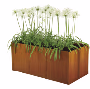 Produktbild: bellissa Pannello Hochbeetsystem Bausatz 116 x 80 x 80 cm braun Füllmenge 742 l