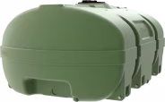 Produktbild: Cemo Wasserfass PE rechteckig grün (RAL 6029)