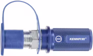 Produktbild: Kennfixx® Hydraulik-Handgriff blau -, BG 03, Stecker M 22 x 1,5 IG, Schlauch 1/2 IG