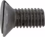Produktbild: Senkkopfschraube DIN 963, 4.8, blank, Schlitz