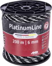 Produktbild: Ako Elektroseil PlatinumLine schwarz, weiß